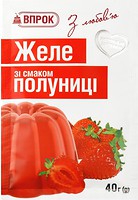 Фото Впрок желе со вкусом клубники 40 г
