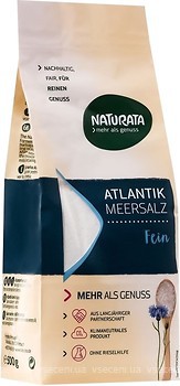 Фото Naturata соль морская мелкая 500 г