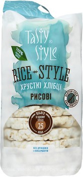 Фото Tasty Style хлібці рисові 95 г