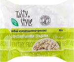 Фото Tasty Style хлібці рисово-кукурудзяні з прованськими травами 30 г