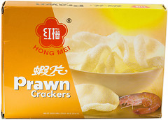 Фото Hong Mei Рисовые чипсы Prawn Crackers белые 227 г