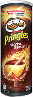 Фото Pringles чипсы Hot & Spicy Острые 165 г