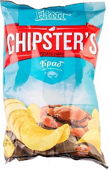 Фото Flint чипсы Chipster's со вкусом краба 70 г