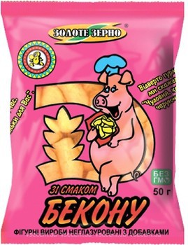 Фото Золоте Зерно кукурузные палочки Бекон 50 г