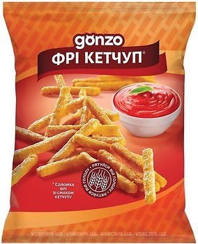 Фото Gonzo соломка фри со вкусом кетчупа 40 г