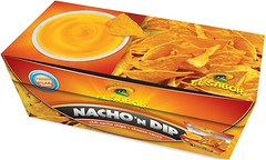 Фото El Sabor Чипсы Nacho`n DIP со вкусом чили с сырным соусом 175 г