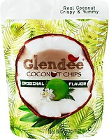 Фото Glendee кокосовые чипсы Original сладкие 40 г