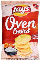 Фото Lay's чипсы Oven Baked со вкусом лисичек в сметане 125 г