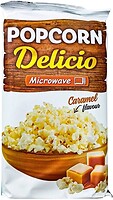 Фото Delicio попкорн Microwave со вкусом карамели 90 г