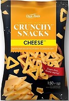 Фото Своя Лінія кукурузные треугольники Crunchy Snacks неглазированые со вкусом сыра 150 г