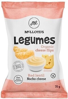 Фото McLloyd's чечевичные снеки Legumes со вкусом сыра Начо 35 г