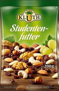Фото Kluth фруктово-ореховое ассорти Student Futter 200 г