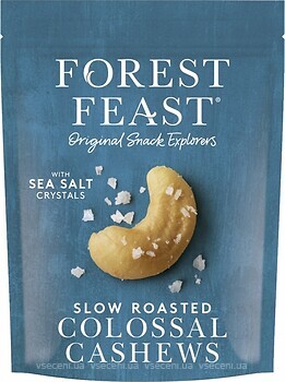 Фото Forest Feast кешью Colossal Cashews жареный с морской солью 120 г