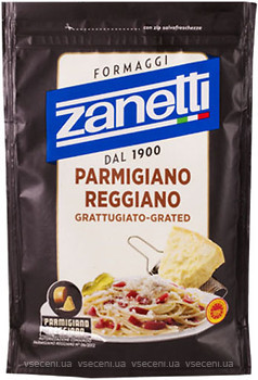 Фото Zanetti Parmigiano Reggiano тертый 100 г