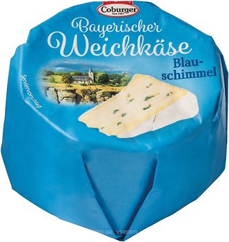 Фото Coburger Bayerischer Weichkase Blau-schimmel фасованный 150 г