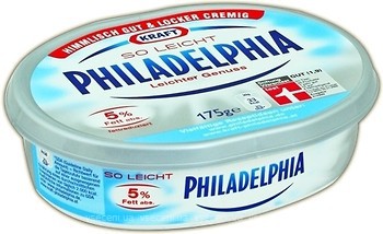 Фото Philadelphia Kraft Foods Philadelphia Leichter Genuss Philadelphia фасованный 175 г