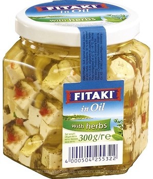 Фото Fitaki Брынза in Oil with Herbs 300 г