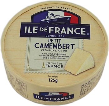 Фото Ile De France Petit Camembert фасованный 125 г