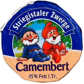 Фото Striegistaler Zwerge Camembert 45% 125 г