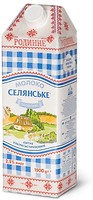 Фото Селянське молоко ультрапастеризованное Семейное 2.5% 1.5 л