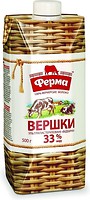 Фото Ферма сливки питьевые 33% 505 г