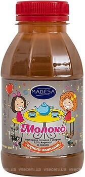 Фото Madesa молоко сгущенное с сахаром Черный шоколад 8.5% п/б 370 г