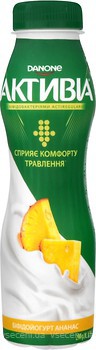Фото Активіа йогурт питьевой Ананас 1.5% 290 г