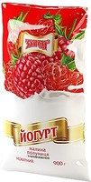 Фото Злагода йогурт питьевой нежирный Малина-клубника 0.05% 900 г