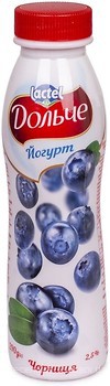 Фото Дольче йогурт питьевой Черника 2.5% 290 г