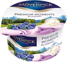 Фото Movenpick йогурт густой Premium Moments Черника 5% 100 г
