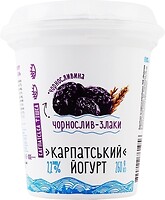 Фото Галичина йогурт густой Карпатский Чернослив-злаки 2.2% 260 г