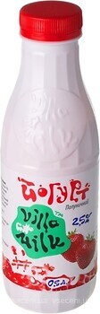 Фото Villa Milk йогурт питьевой Клубника 2.5% 500 г