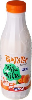 Фото Villa Milk йогурт питьевой Персик 2.5% 500 г