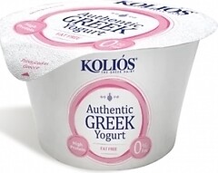 Фото Kolios йогурт густой Греческий Натуральный 0% 150 г
