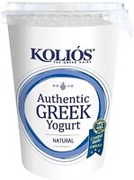 Фото Kolios йогурт густой Греческий Натуральный 10% 500 г