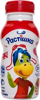 Фото Растішка йогурт питьевой Клубника 1.5% 185 г