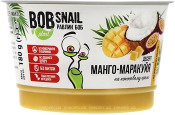 Фото Bob Snail десерт кремовый Манго-маракуйя 180 г