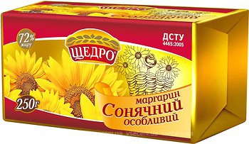 Фото Щедро Солнечный Особый 72% 250 г
