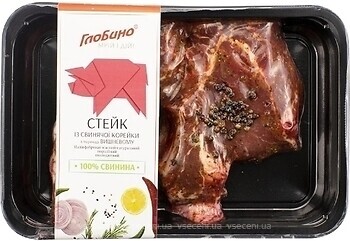 Фото Глобино Стейк из свиной корейки в вишневом маринаде весовой