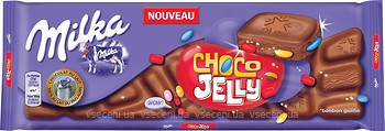 Фото Milka молочный Choco Jelly драже+желе 250 г