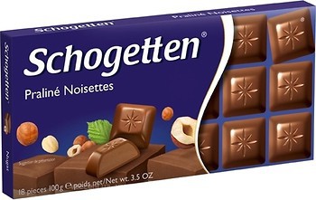 Фото Schogetten молочный Praline Noisettes 100 г