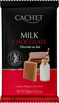 Фото Cachet молочный Milk Chocolate 300 г