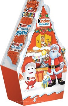 Фото Kinder шоколадный набор Новогодний Mini Mix 85.5 г