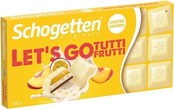 Фото Schogetten Let`s go Tutti Frutti 100 г