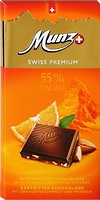 Фото Munz темный Swiss Premium Orange and Almonds 100 г