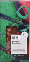 Фото Vivani молочный органический с цельным лесным орехом 100 г