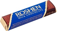 Фото Roshen Молочно-шоколадный с начинкой крем-брюле 43 г