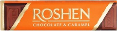 Фото Roshen Молочно-шоколадный с карамельной начинкой 40 г
