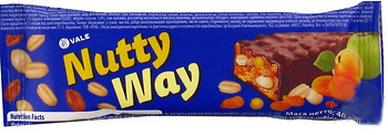 Фото Vale Nutty Way Мюсли ореховый с фруктами глазированный 40 г