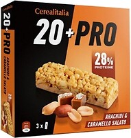Фото Cerealitalia Злаковый 20+Pro арахис и соленая карамель 114 г